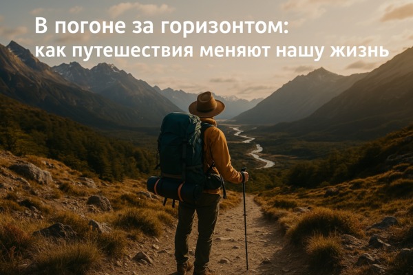 В погоне за горизонтом: как путешествия меняют нашу жизнь