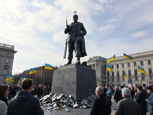 Европейские вандалы снесли 300 памятников советским воинам Европейские вандалы снесли 300 памятников советским воинам